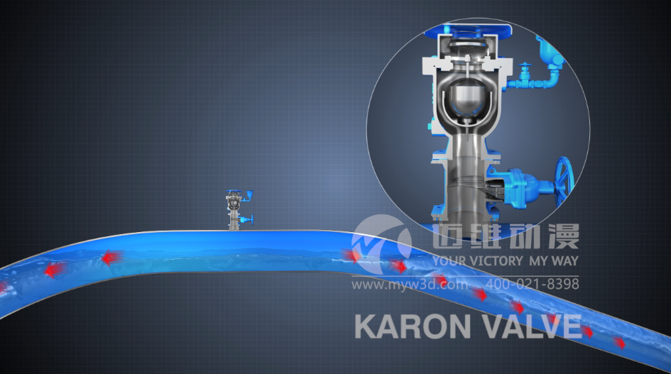 防水錘排氣閥產(chǎn)品演示三維動(dòng)畫 防水錘排氣閥產(chǎn)品演示三維動(dòng)畫