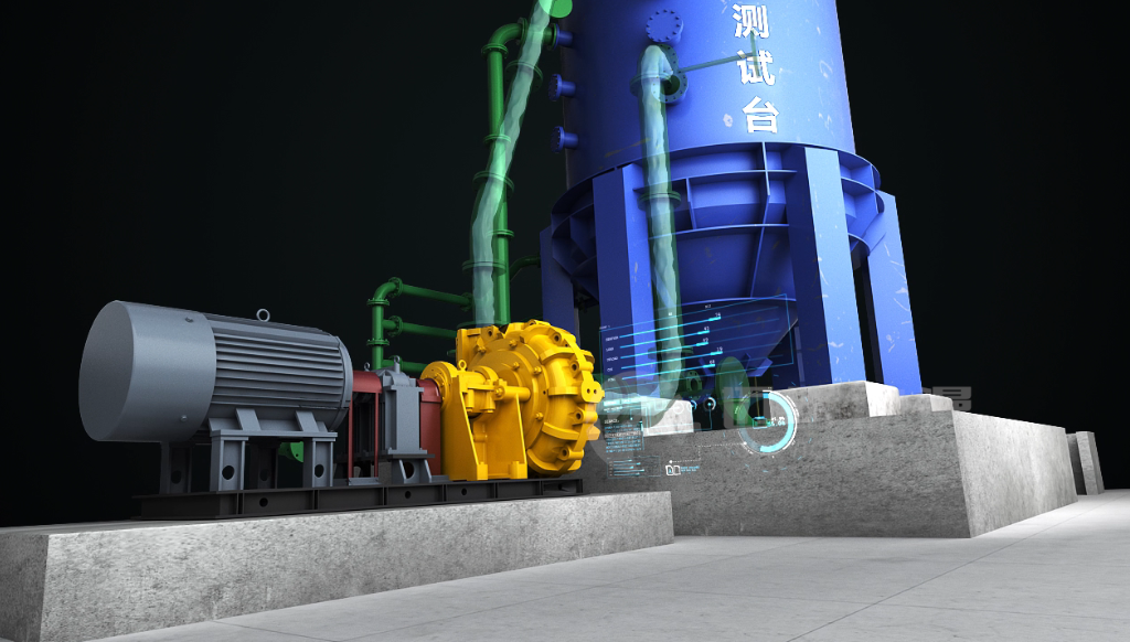 陶瓷泵產(chǎn)品演示三維動(dòng)畫 陶瓷泵產(chǎn)品演示三維動(dòng)畫