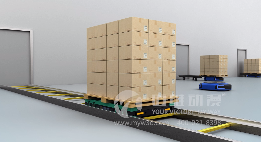 四向車物流系統(tǒng)展示三維動(dòng)畫(圖1) 四向車物流系統(tǒng)展示三維動(dòng)畫(圖1)