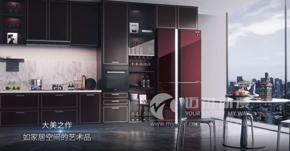 夏普冰箱產(chǎn)品動畫(圖1) 夏普冰箱產(chǎn)品動畫(圖1)