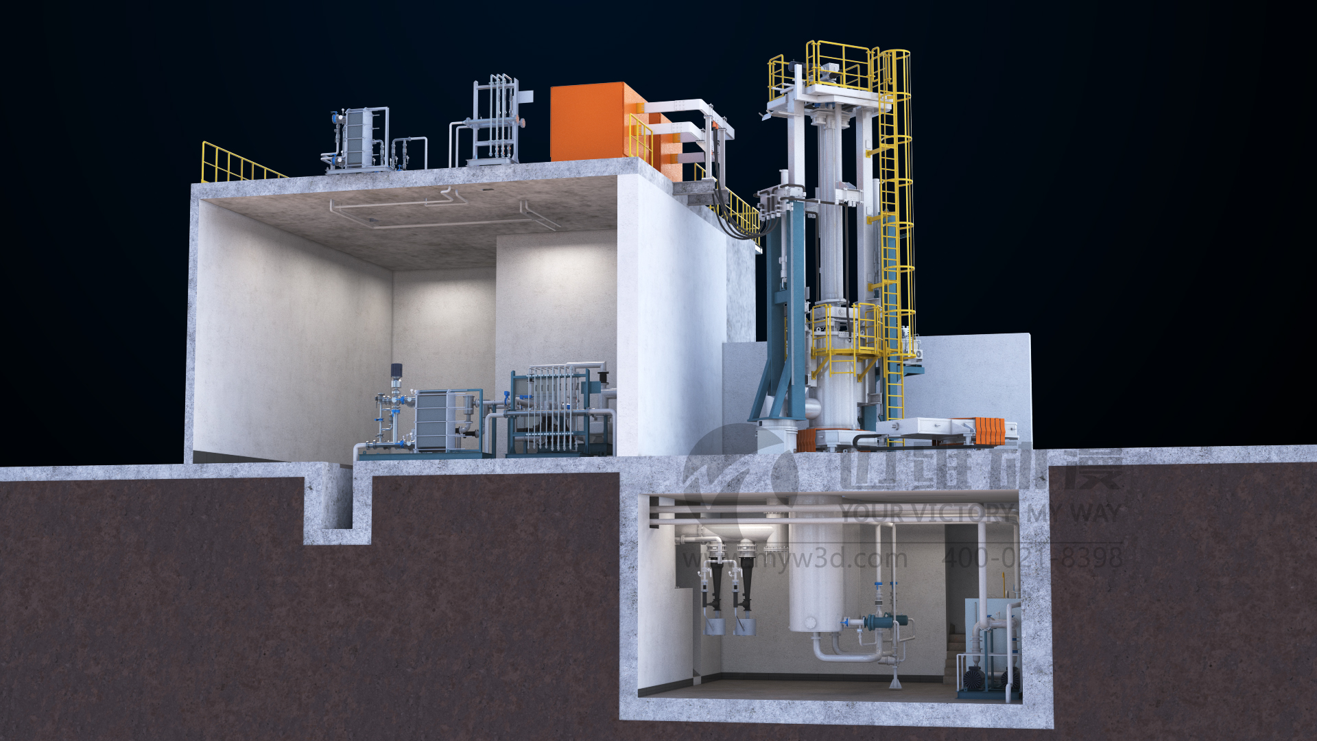 真空自耗-特鋼冶煉工藝三維動(dòng)畫(huà)展示(圖1) 真空自耗-特鋼冶煉工藝三維動(dòng)畫(huà)展示(圖1)