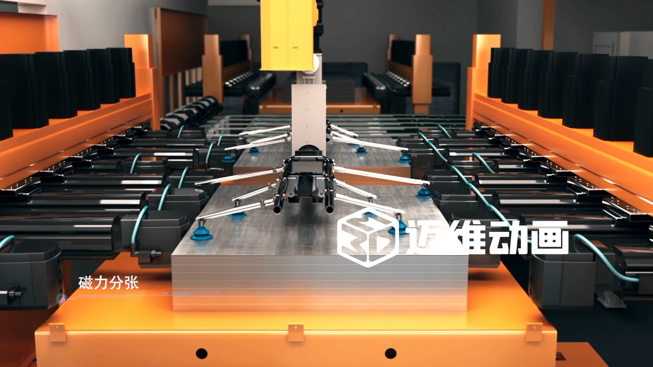 卷板線生產線三維動畫(圖4) 卷板線生產線三維動畫(圖4)