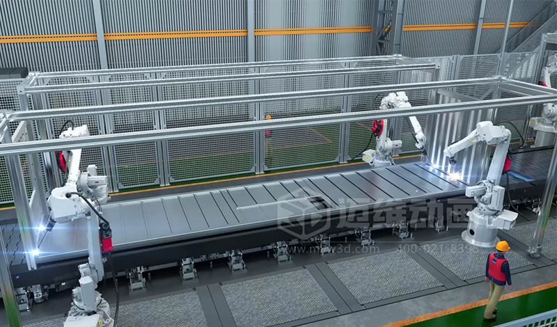 工業(yè)自動化生產(chǎn)線三維動畫，引領(lǐng)現(xiàn)代制造行業(yè)生產(chǎn)工藝呈現(xiàn)新風(fēng)尚！(圖1)