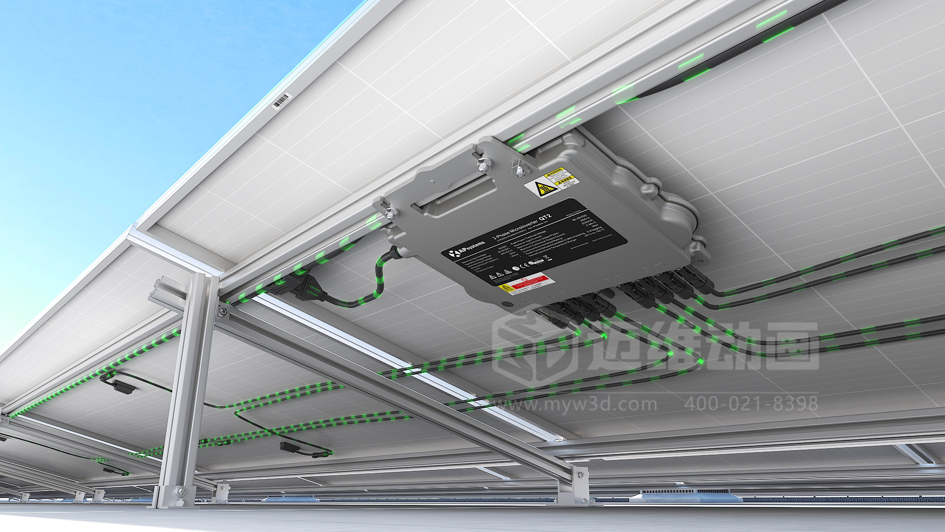 逆變器安裝三維動(dòng)畫演示，產(chǎn)品安裝細(xì)節(jié)盡在掌握！(圖2)
