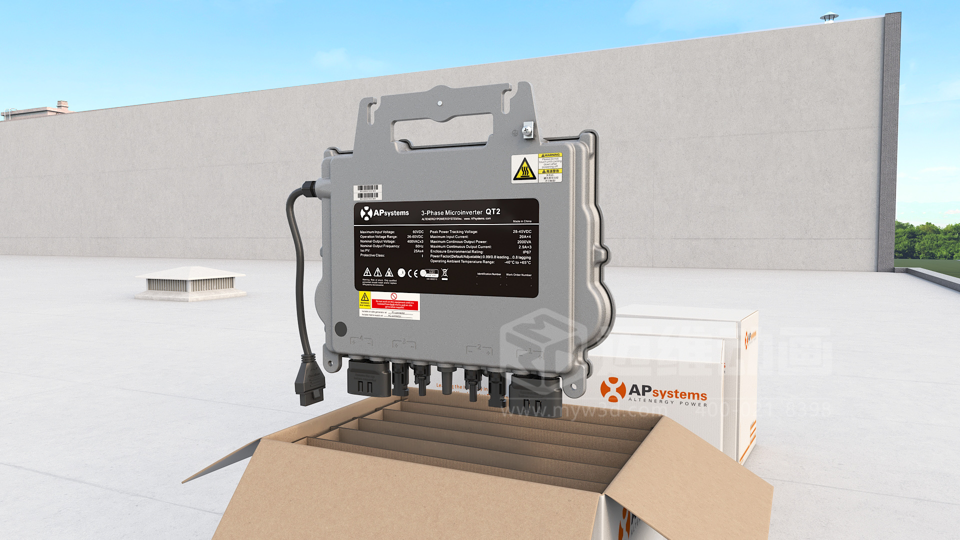 逆變器安裝三維動(dòng)畫演示，產(chǎn)品安裝細(xì)節(jié)盡在掌握！(圖1)