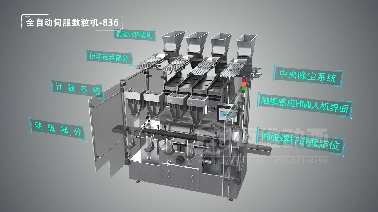 制藥包裝生產(chǎn)線三維動(dòng)畫展示(圖1) 制藥包裝生產(chǎn)線三維動(dòng)畫展示(圖1)