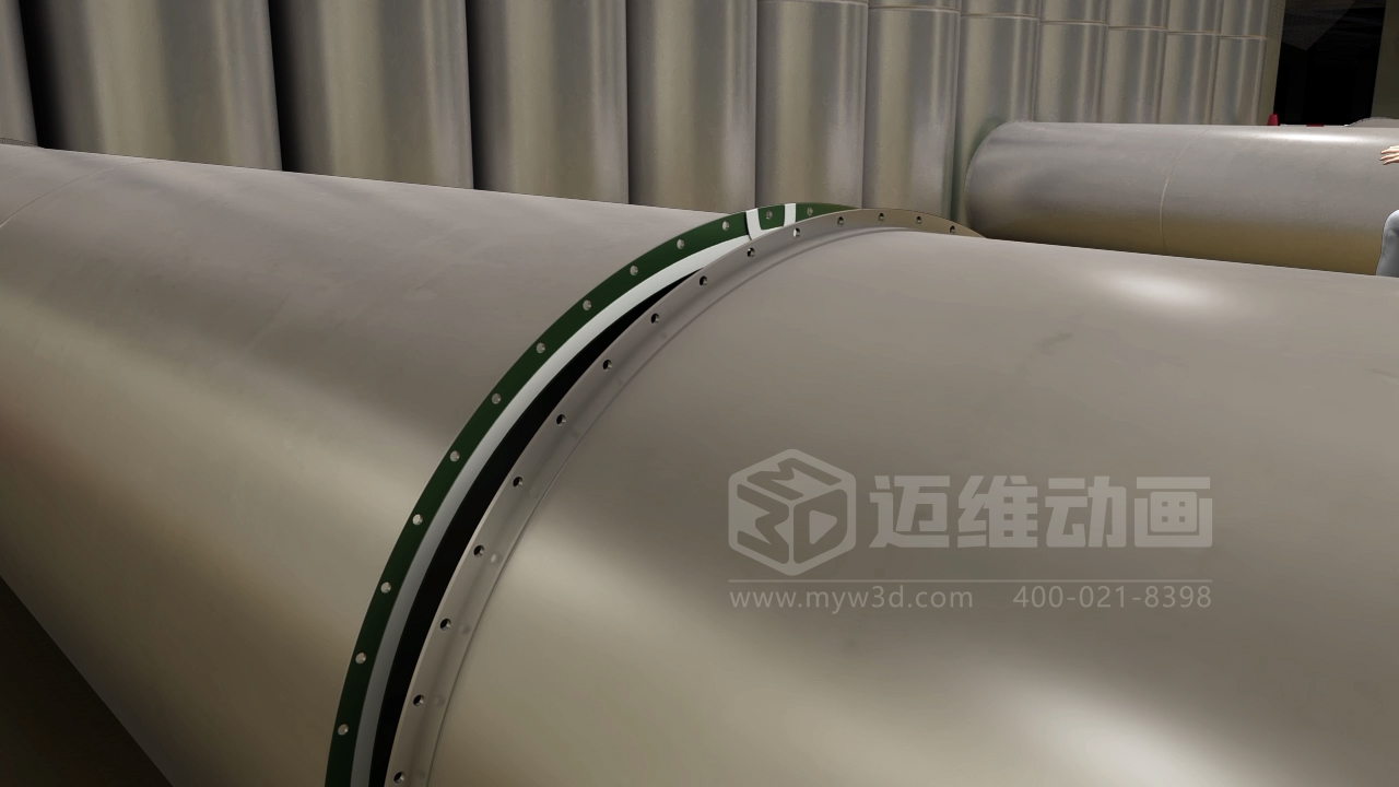 工藝排氣系統(tǒng)工程施工三維動(dòng)畫(huà)展示(圖3) 工藝排氣系統(tǒng)工程施工三維動(dòng)畫(huà)展示(圖3)