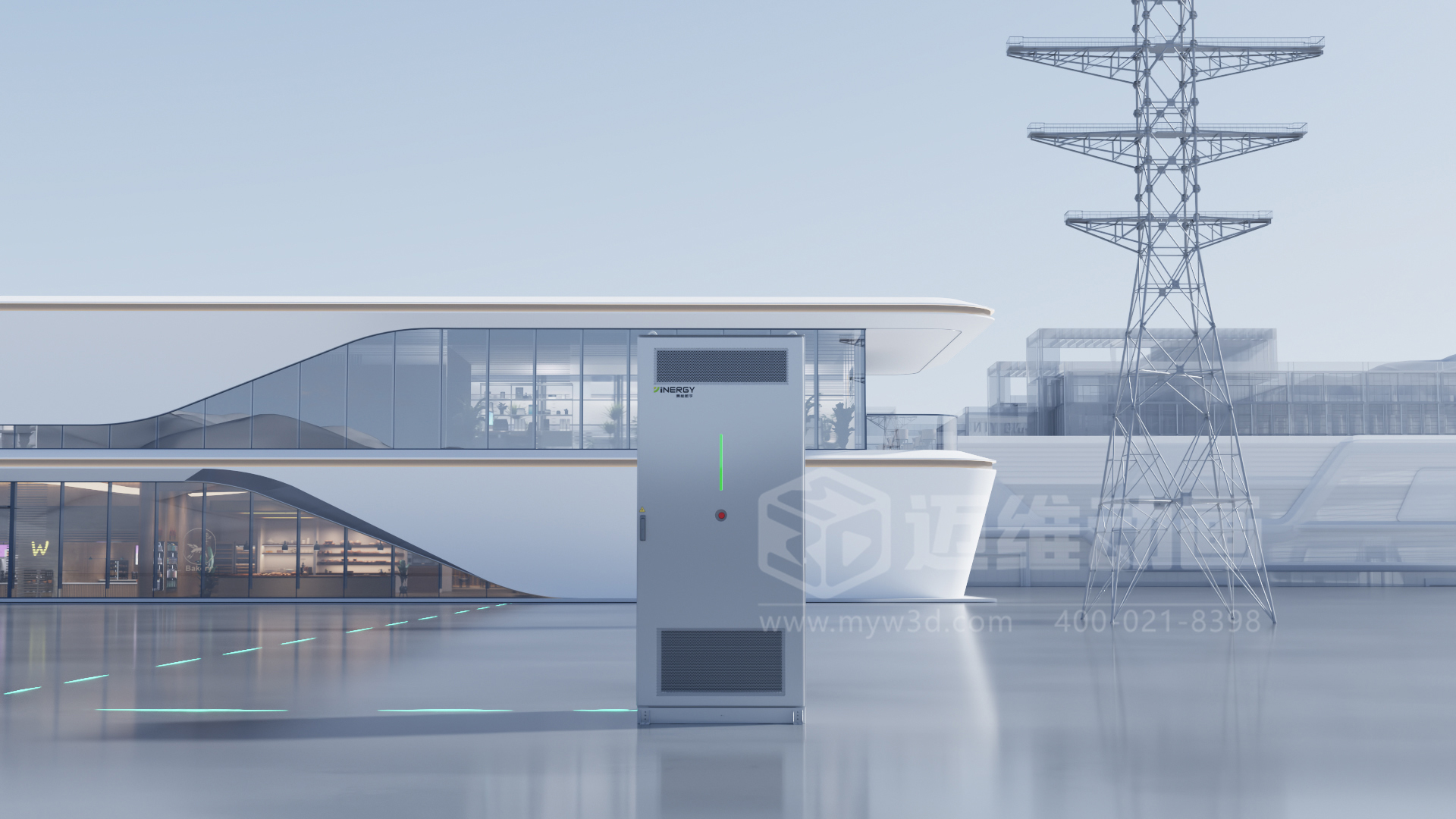 光伏儲(chǔ)能企業(yè)為何熱衷于采用3D動(dòng)畫(huà)制作展示工商業(yè)儲(chǔ)能柜產(chǎn)品？(圖1)