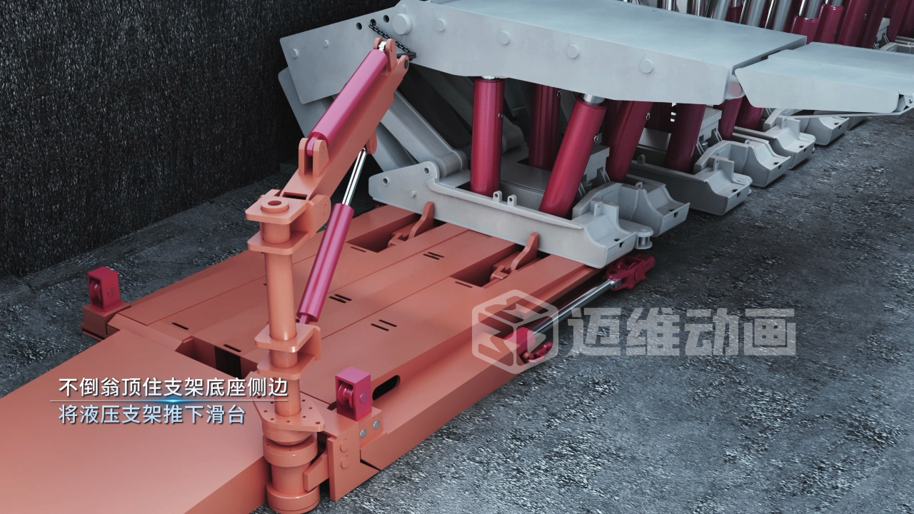 礦用井下支架拆裝演示施工三維動畫，礦資源行業(yè)的高效展示與營銷法寶！(圖2)