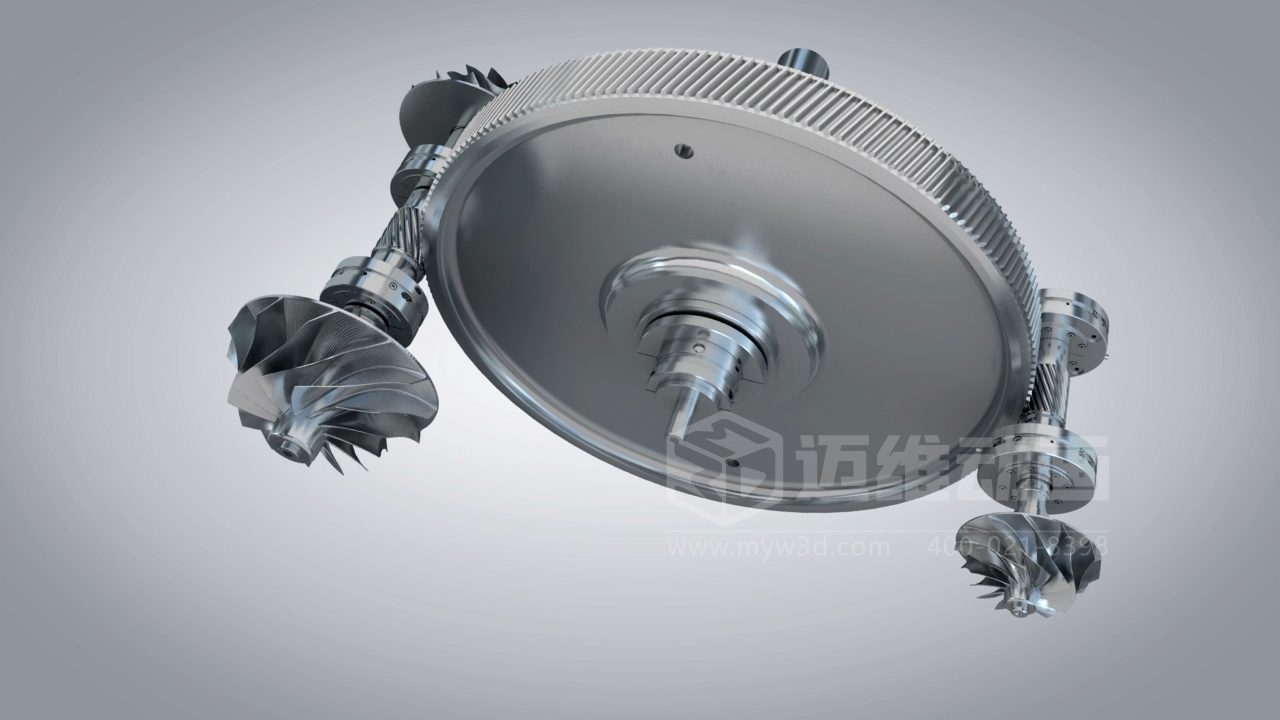 壓縮機(jī)工作原理三維動(dòng)畫：離心式空壓機(jī)營(yíng)銷的 “致勝法寶”！(圖1)