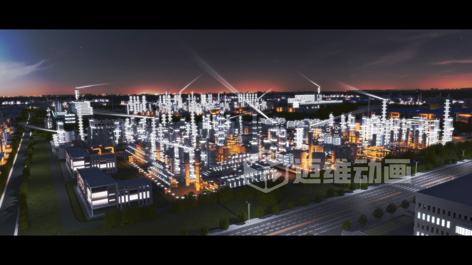 化工行業(yè)全流程自動(dòng)化三維動(dòng)畫宣傳片展示(圖4) 化工行業(yè)全流程自動(dòng)化三維動(dòng)畫宣傳片展示(圖4)