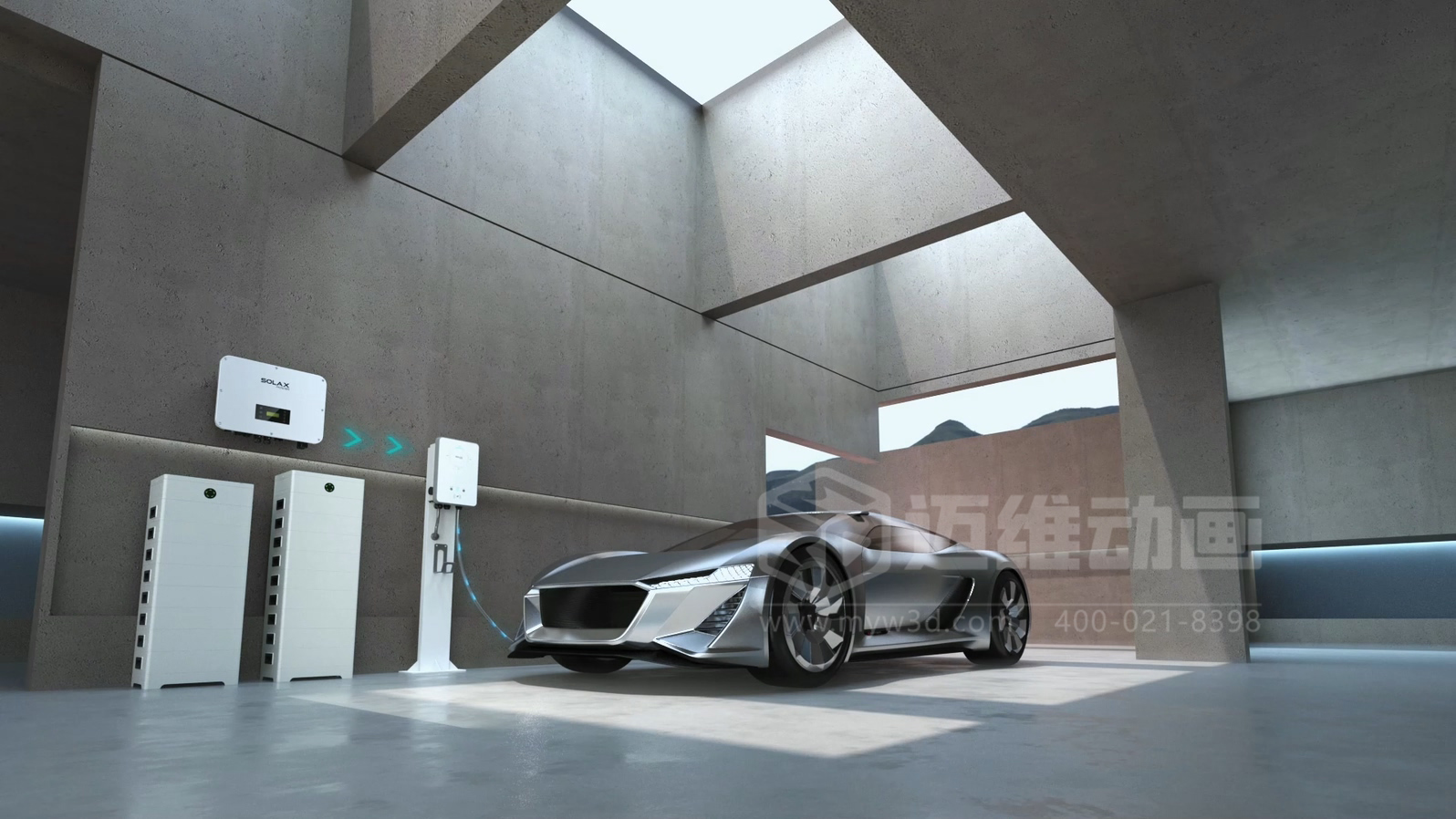 工商業(yè)儲能解決方案-三相混合儲能逆變器三維動畫展示(圖2) 工商業(yè)儲能解決方案-三相混合儲能逆變器三維動畫展示(圖2)