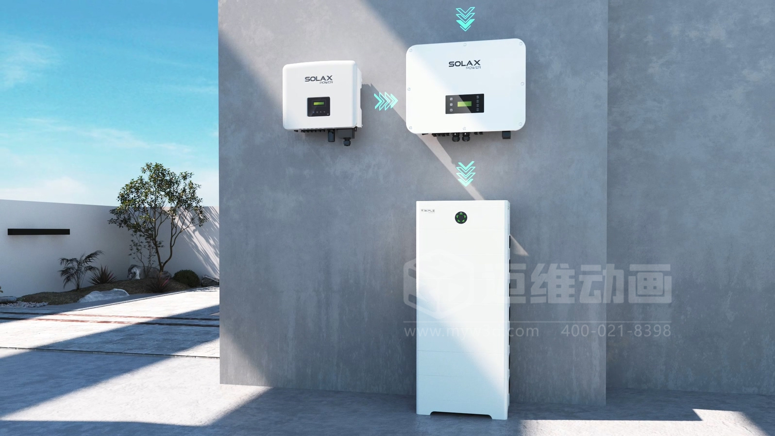 工商業(yè)儲能解決方案-三相混合儲能逆變器三維動畫展示(圖1) 工商業(yè)儲能解決方案-三相混合儲能逆變器三維動畫展示(圖1)