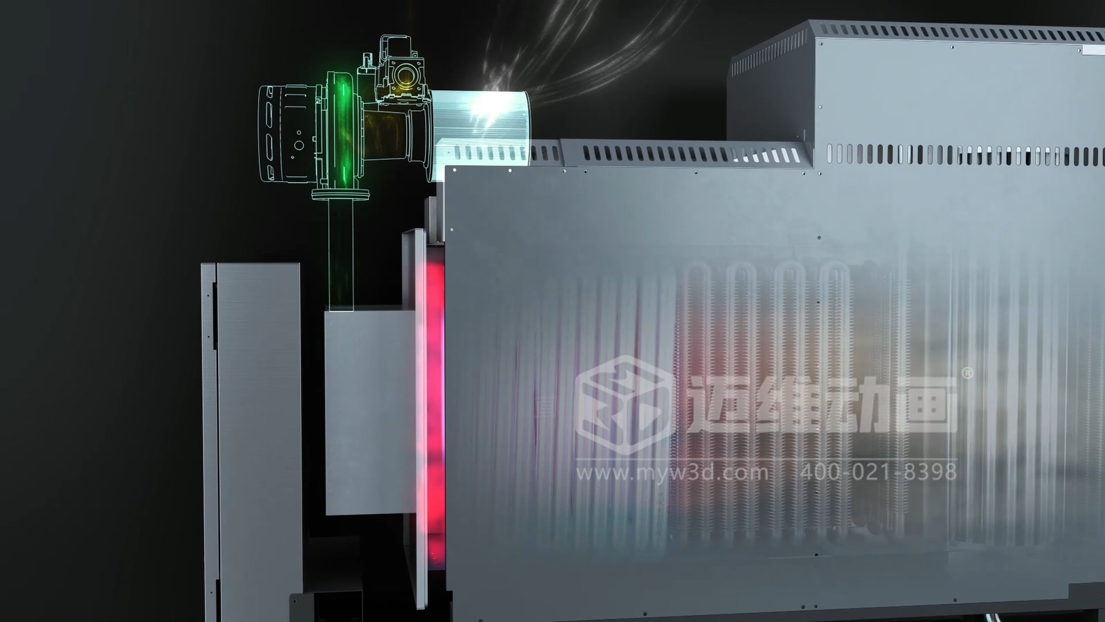 打破傳統(tǒng)展示壁壘！三維動(dòng)畫「拆解」鍋爐，低成本實(shí)現(xiàn)高成果演示(圖12)