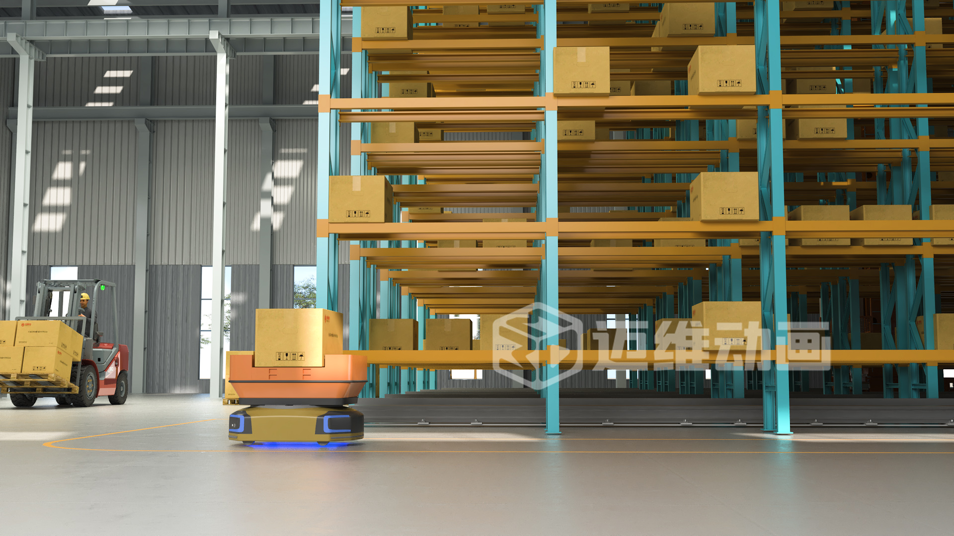 工業(yè)自動化三維動畫：解鎖鋁合金壓鑄生產(chǎn)的可視化新境界(圖4)