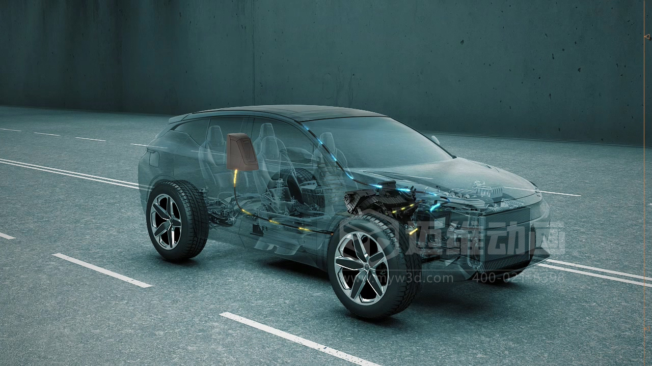 復(fù)雜結(jié)構(gòu)難展示？3D動(dòng)畫(huà)為汽車(chē)零部件行業(yè)打開(kāi)“上帝視角”(圖5)