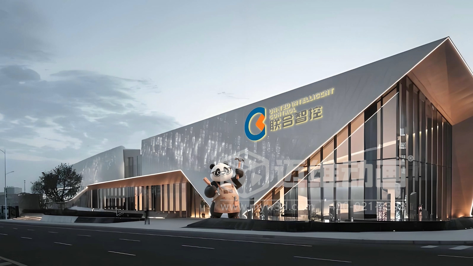 喜訊！邁維動畫成功簽約聯(lián)合智控數(shù)字信息技術(shù)（深圳）有限公司，雙方將攜手并肩，共同開啟聯(lián)合智控超級工廠生產(chǎn)線三維動畫展示新篇章！(圖1)