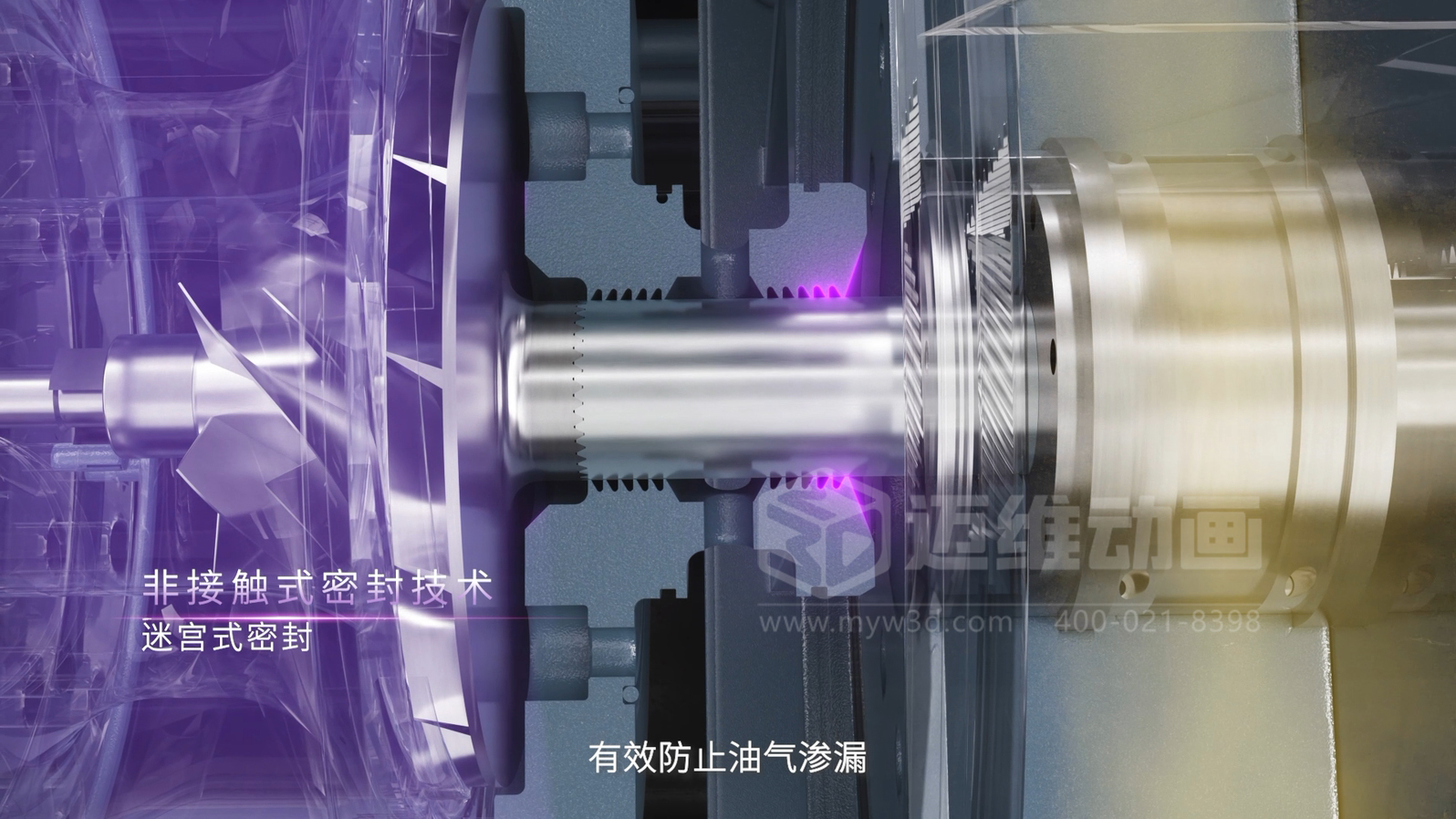 東亞機械-捷豹ZGT離心空壓機三維動畫(圖3)