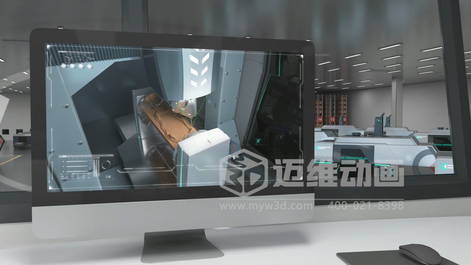 聯(lián)合智控超級工廠生產(chǎn)線三維動畫(圖6) 聯(lián)合智控超級工廠生產(chǎn)線三維動畫(圖6)