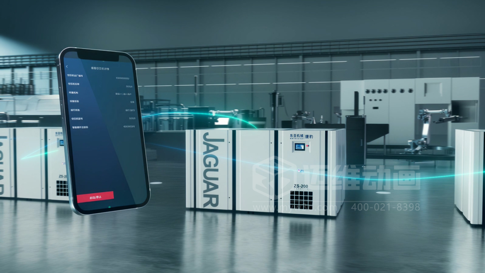 看案例說話：某頭部空壓機(jī)品牌用三維動畫，拿下千萬訂單的秘密！(圖16)