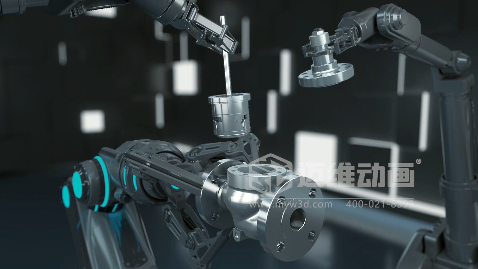 閥門工作原理太復(fù)雜？三維動(dòng)畫動(dòng)態(tài)演示讓客戶一看就懂！(圖3)