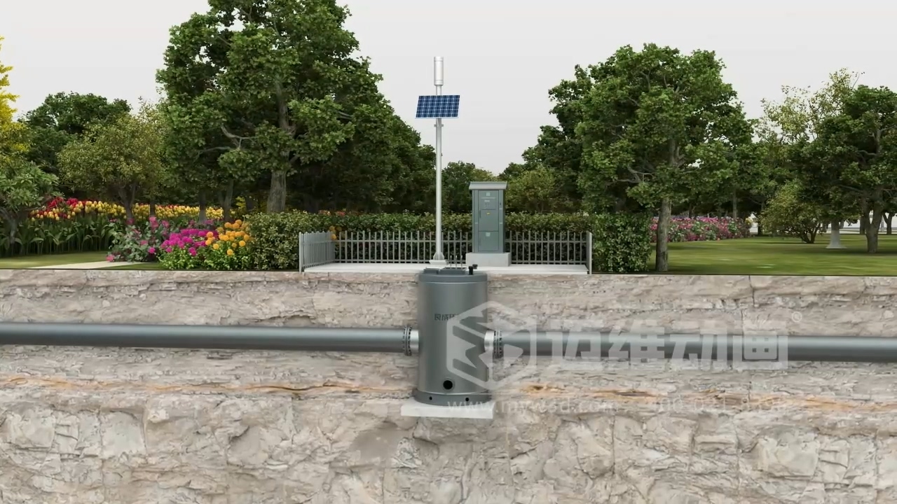 一體化智能截污井三維動(dòng)畫(huà)解決方案(圖1)