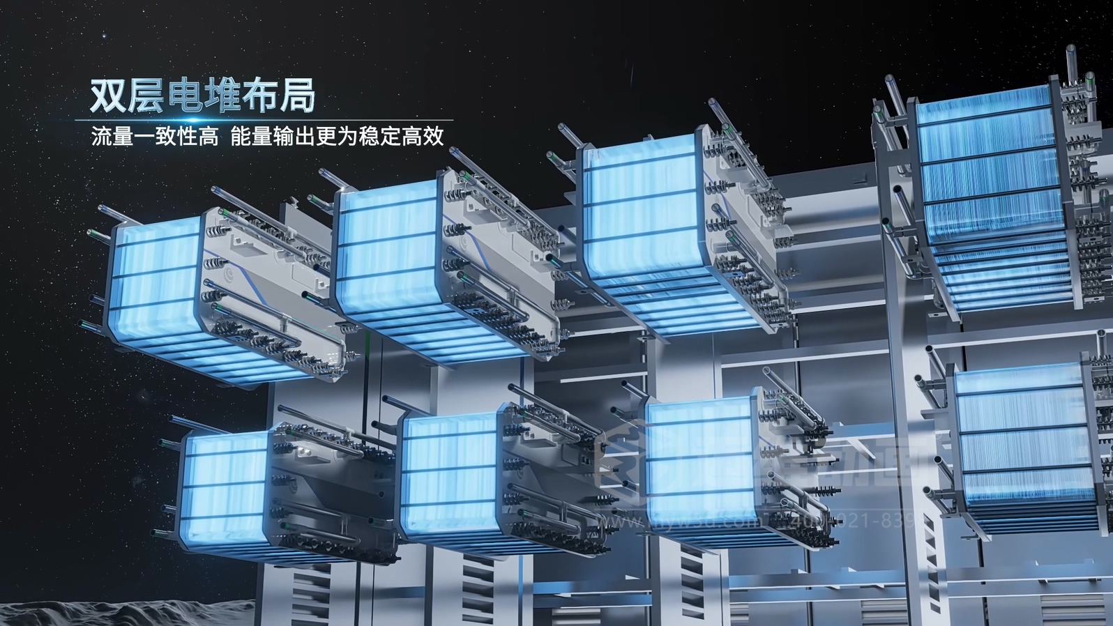 全釩液流儲(chǔ)能系統(tǒng)產(chǎn)品三維動(dòng)畫(huà)(圖3) 全釩液流儲(chǔ)能系統(tǒng)產(chǎn)品三維動(dòng)畫(huà)(圖3)