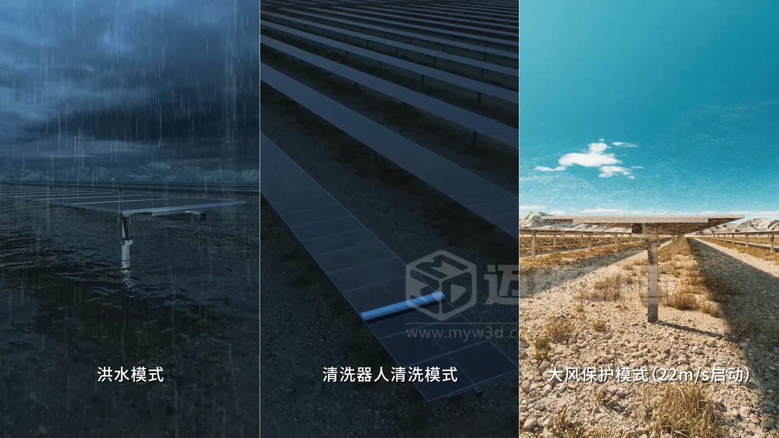 光伏支架企業(yè)營(yíng)銷破局：從 “文字說” 到 “動(dòng)畫看”，跟蹤支架 3D 動(dòng)畫讓技術(shù)傳遞效率翻 3 倍(圖3)