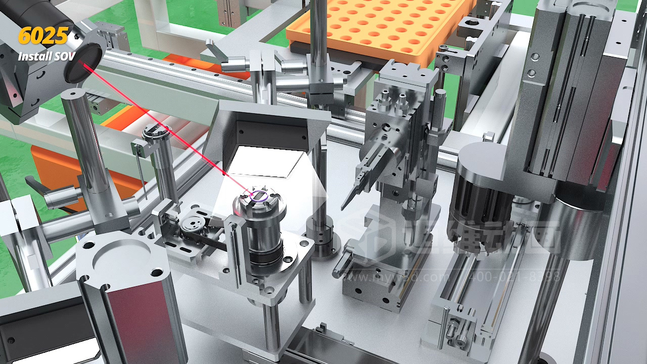 3D 動畫透視新能源汽車自動化產線！零部件流轉、精準裝配全程可視化，一眼看懂硬核智造(圖4)