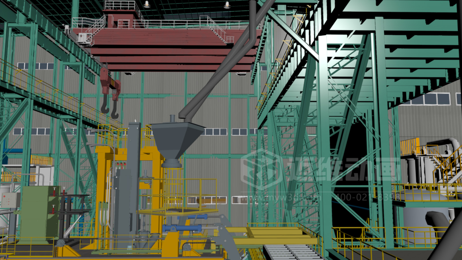 從閱兵場到數(shù)字場：大型生產(chǎn)線三維逆向建模，復(fù)刻“大國重器”的硬核之美(圖11)