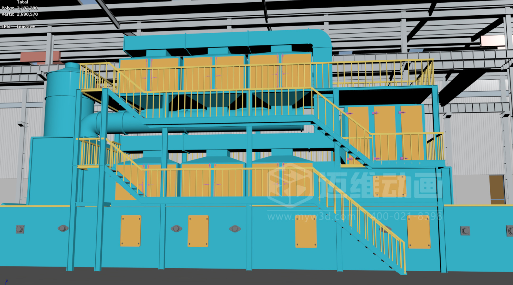 從閱兵場到數(shù)字場：大型生產(chǎn)線三維逆向建模，復(fù)刻“大國重器”的硬核之美(圖21)