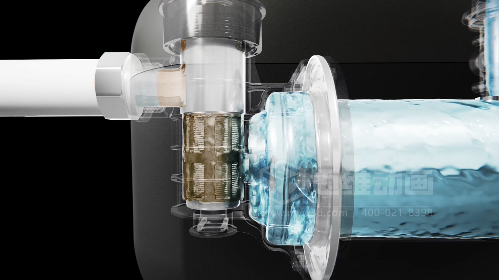 告別抽象圖解：水泵三維動畫，把流體機械內部結構與工作原理 “搬” 到眼前?(圖2)