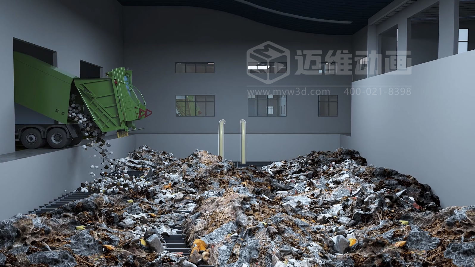 滲濾液處理工藝三維動(dòng)畫(圖2) 滲濾液處理工藝三維動(dòng)畫(圖2)