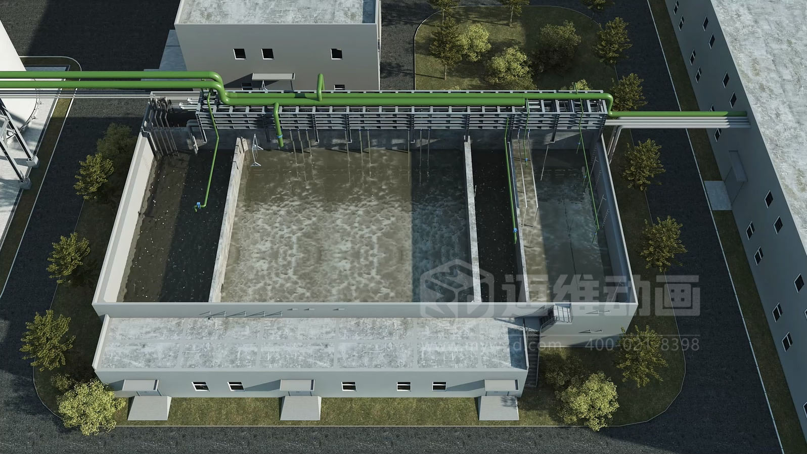 滲濾液處理工藝三維動(dòng)畫(圖3) 滲濾液處理工藝三維動(dòng)畫(圖3)