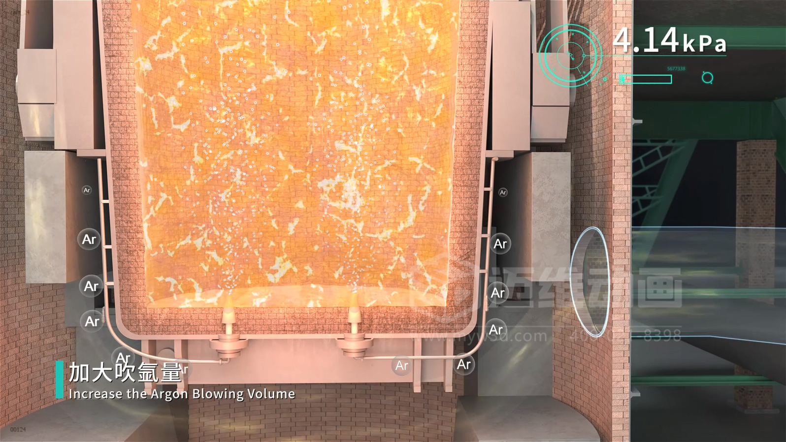 特冶裝備的核心技術(shù)“看不見”？三維動(dòng)畫讓每一個(gè)創(chuàng)新點(diǎn)都‘?dāng)S地有聲’！(圖8)